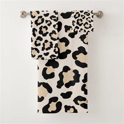 ysl bath towels|Leopard bath towel .